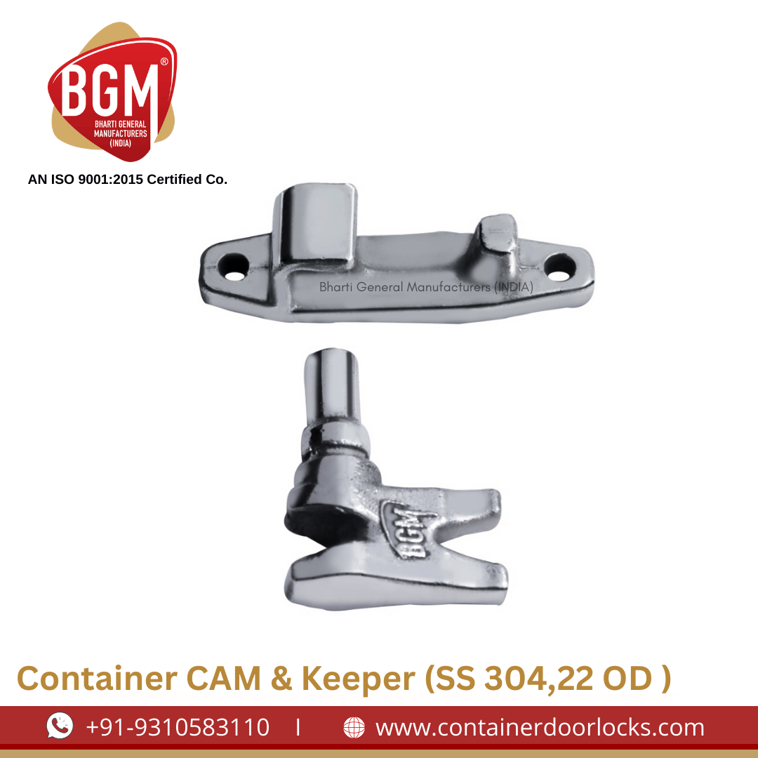 Container Cam and Keeper (SS 304, 22 OD)