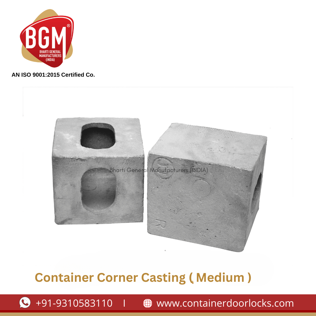 Container corner casting (Medium)