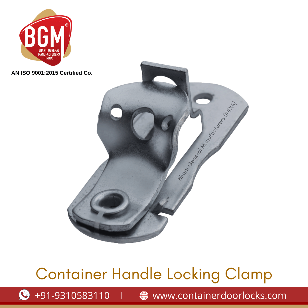 Container Handle Locking Clamp